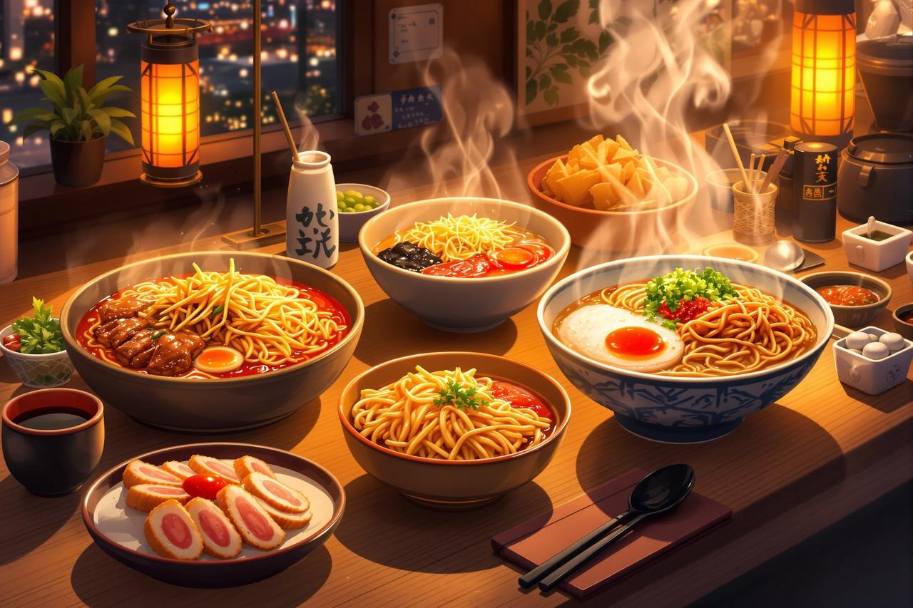 Al漫剧黄 - 餐桌上的幸福：美食治愈番合集